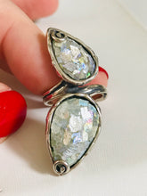 Roman Glass ring with tear drops