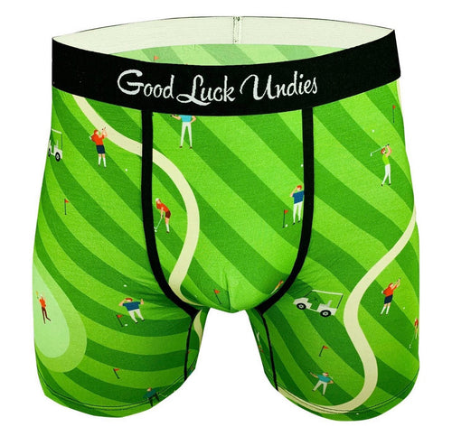 Men’s Boxer Brief Golf Underwear