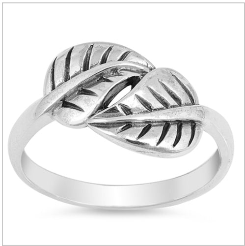 Wrap leaf Ring