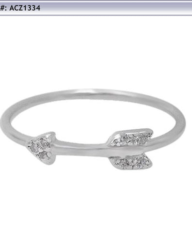 Wraparound Arrow cz Stones