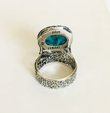 Sterling silver Unique Turquoise Ring