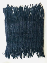 Large knit tassel Loop infinity scarf