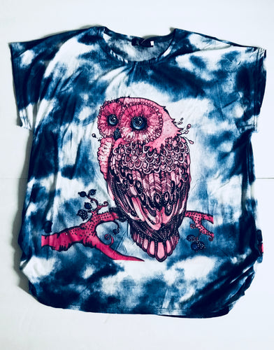 Perched Owl Fun Top