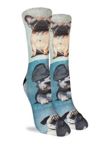 Women’s Dashing Dogs Good Luck Socks