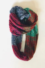Knit Infinity Multi Colour Scarf