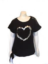 Heart Tee with Tie