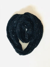 Infinity Loop knit sequins scarf
