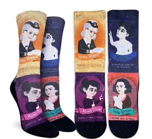 Women’s Greatest Women in Science Active Fit Sock