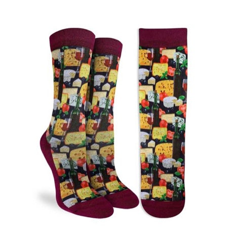 Women’s Wine & Cheese Active Fit Sock