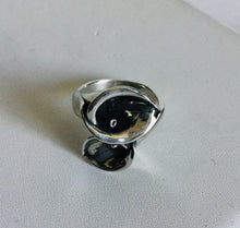 Sterling silver double Calla lily Silver Ring