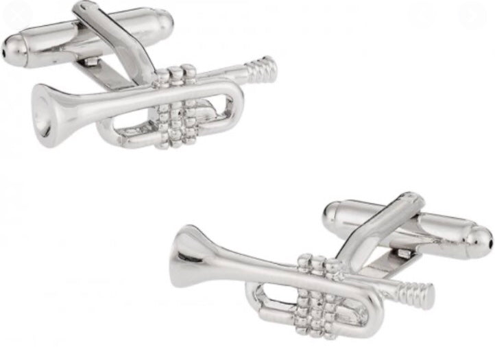 Trumpet cufflinks