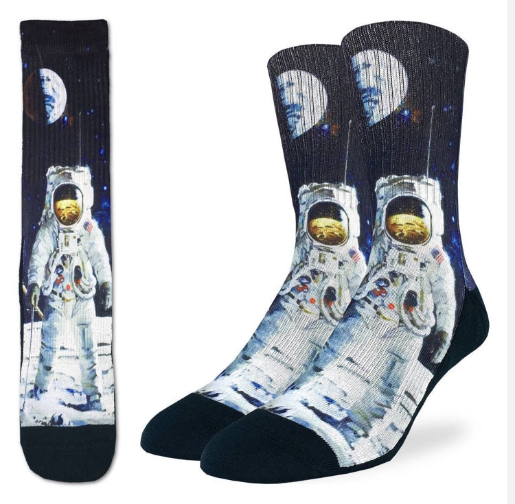 Men’s Apollo Astronaut Active Fit Fun Sock