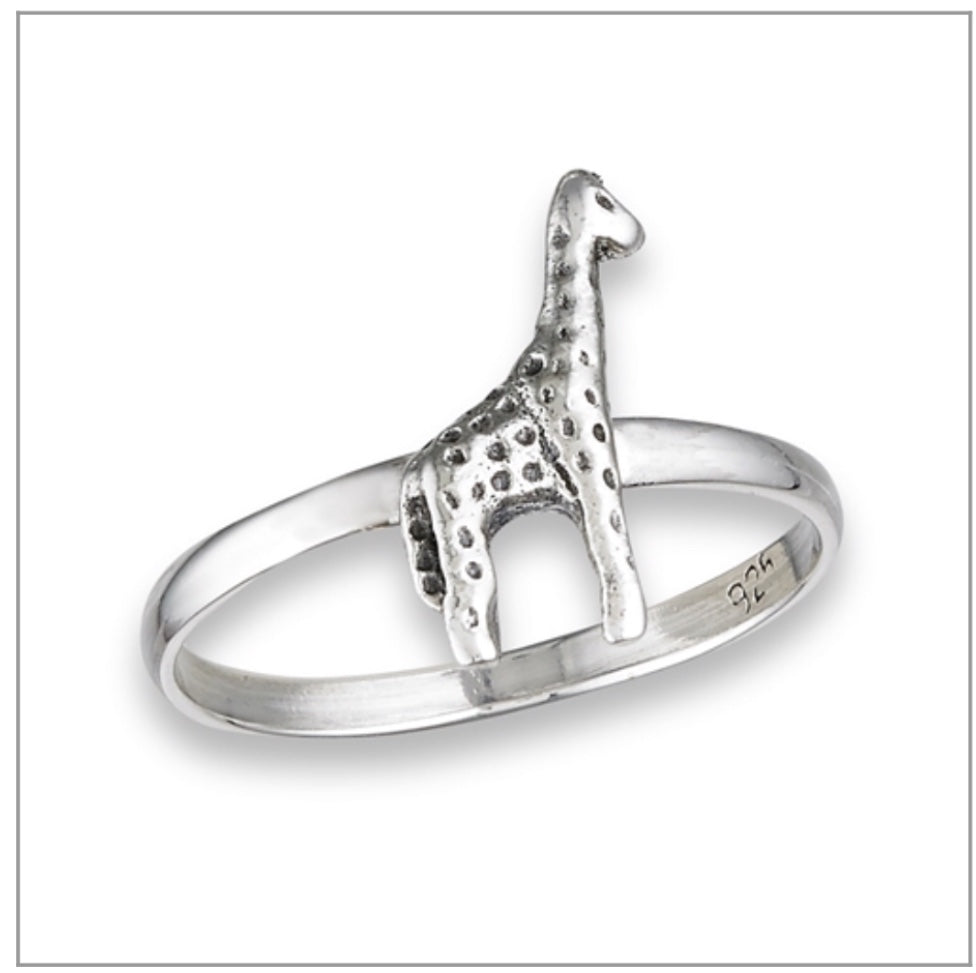 925 Sterling Giraffe Ring