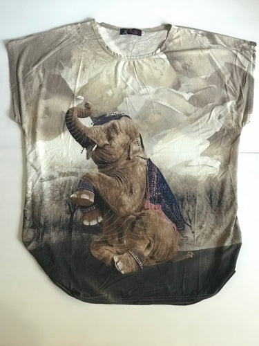 Sitting Elephant Fun Top