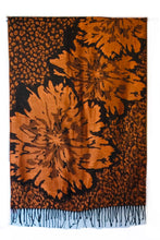 Pashmina Carnation flower scarf
