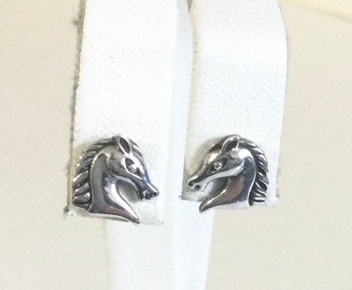 Horse Head stud earrings