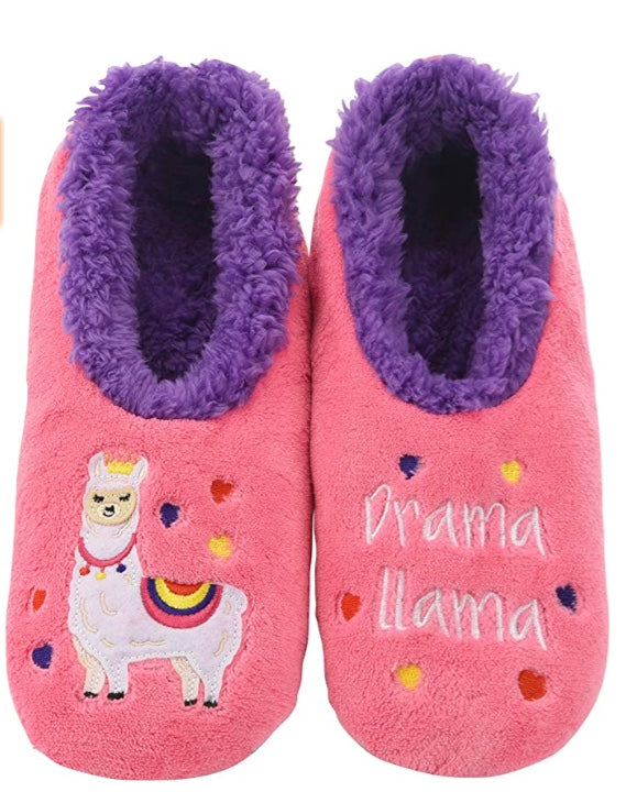 Drama Llama Snoozie slippers