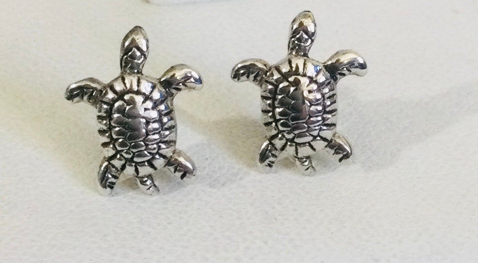 Sea Tortoise stud earrings