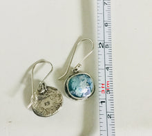 Button Shepard Hooks Roman Glass Earrings