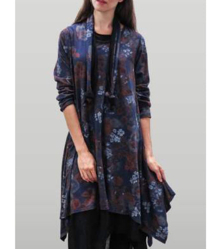 3 Piece Flower Print Dress
