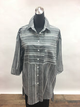 Over sized Striped Shirt Hilary Radely