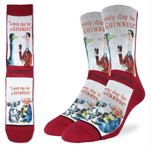 Men’s Lovely day for a Guinness Koala  Active Fit Fun sock