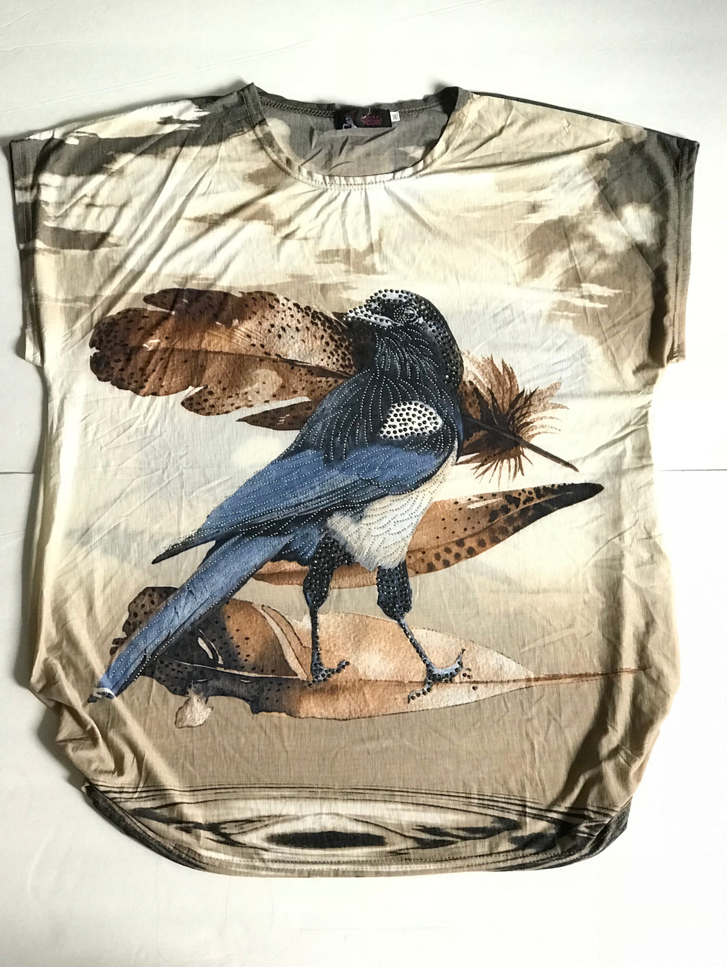 Sparrow and Feather Fun Top