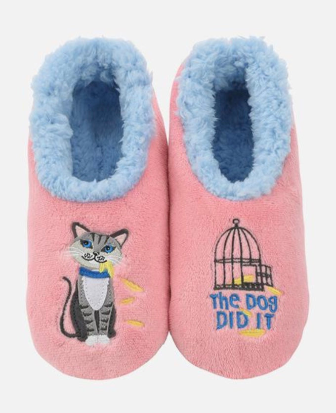 The Dog Did It Snoozie Slipper