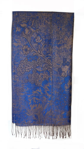 Pashmina floral print scarf