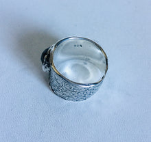 Sterling silver Black Onyx Ring