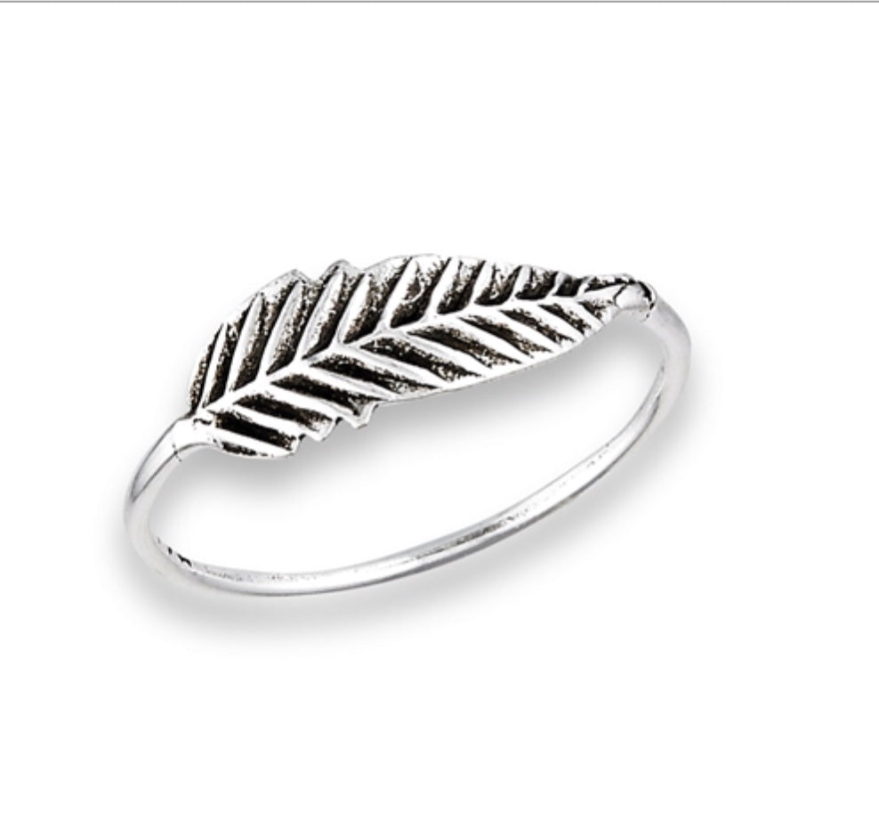 Smal Wrap feather Ring