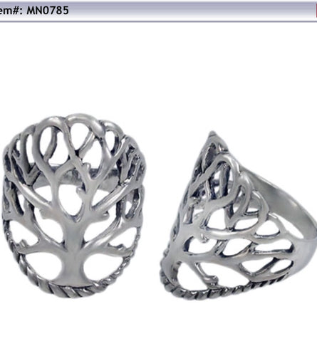 Large Tree Of Life Ring
