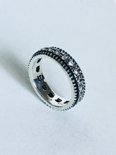 Clear Cubic Zirconia Spinner ring