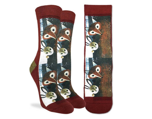 Women’s Fox & Rabbit Good Luck Sock