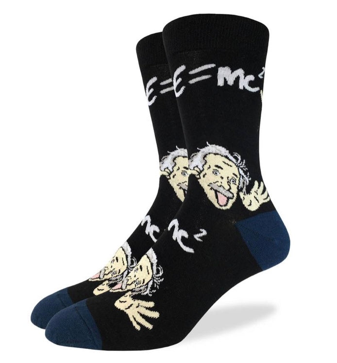 Men’s Albert Einstein Crew Socks