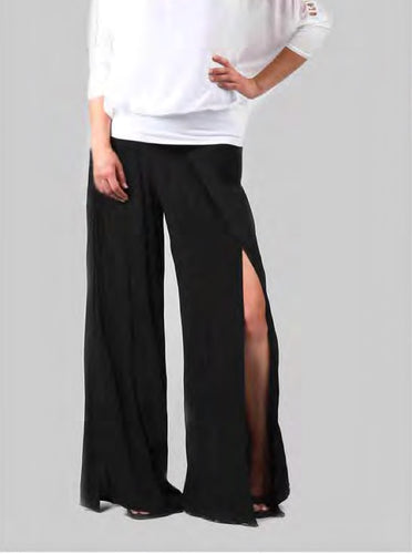 Solid colour Slit Pant