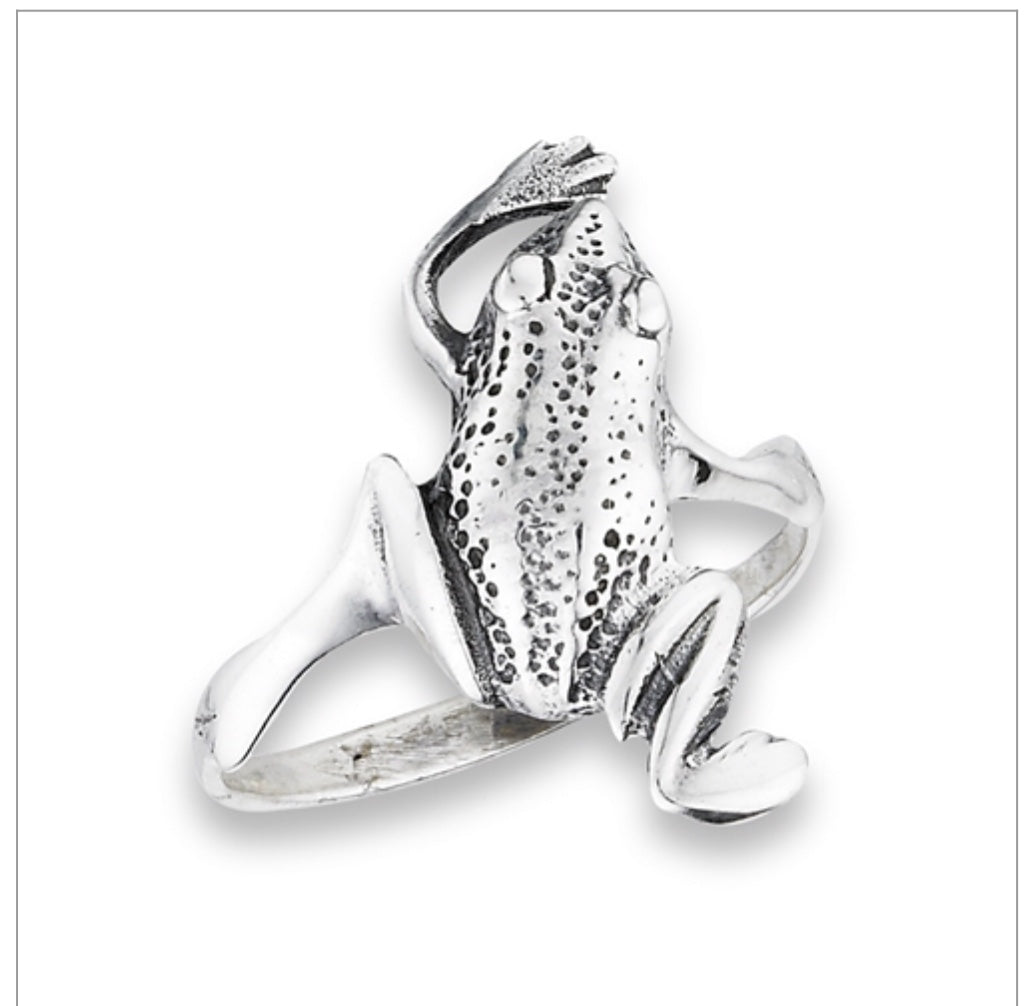 Leaping Frog Ring