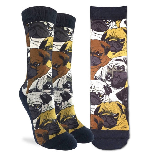 Women’s Social Pugs Active Fun Sock