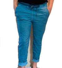 Cotton stretch solid pant