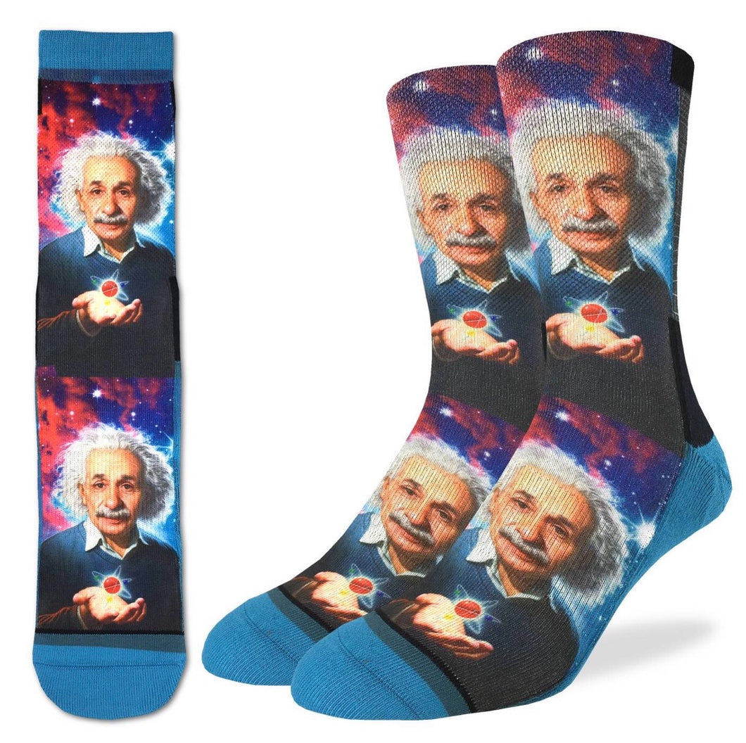 Men’s Albert Einstein Active Fit Socks