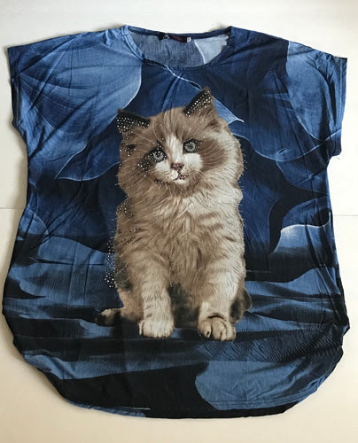 Fluffy Cat Fun Top