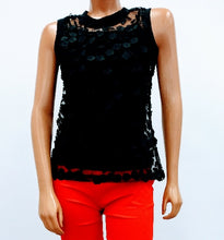 3D Rose design lace Top