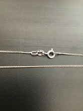 925 silver fine Curb chain .8 mm