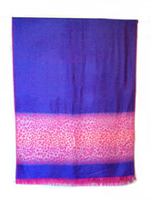 Pashmina Reversible speckle print scarf