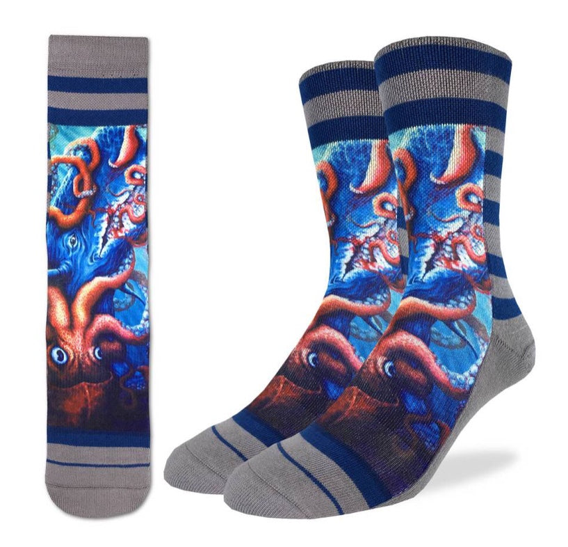 Men’s Squid Attack Active Fit Socks