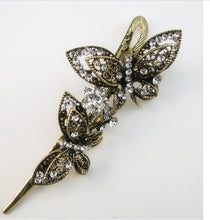 Double Tip Wing Butterfly clip