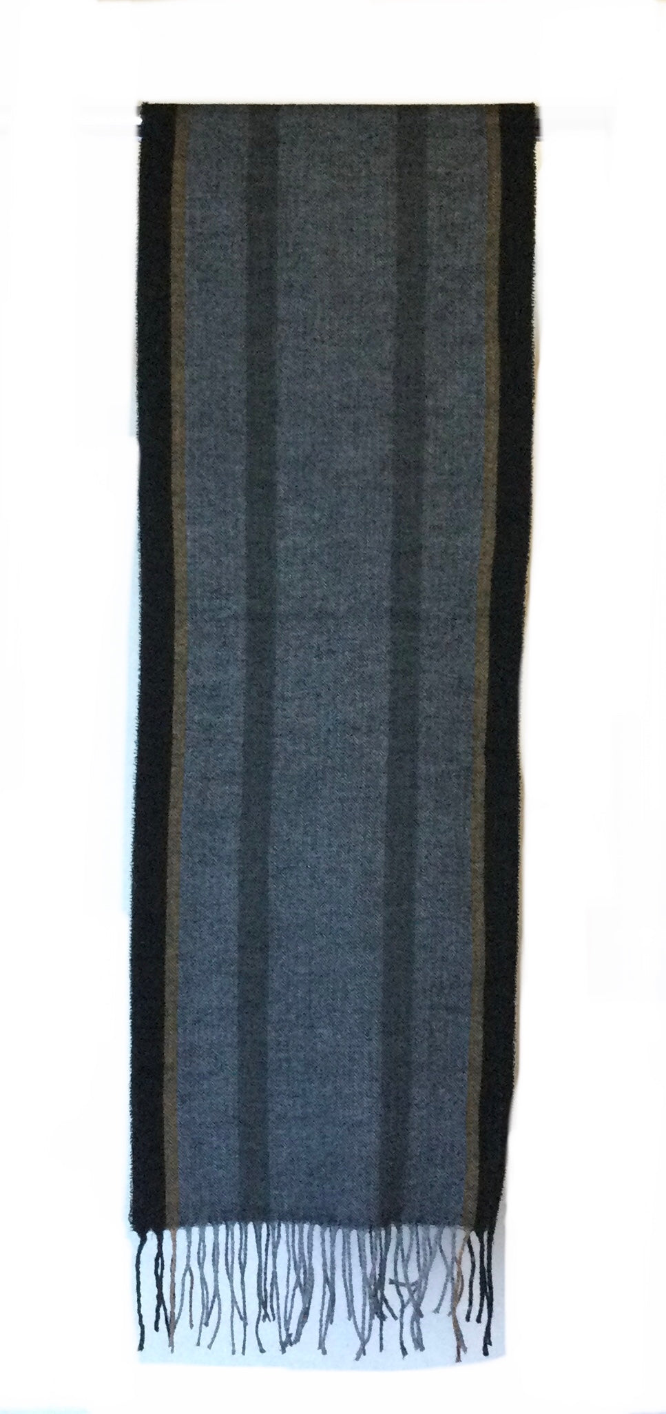 Men’s scarf Herringbone pattern