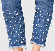 Betty Denim Ankle Pearl