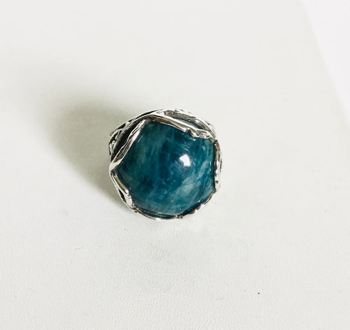Sterling silver Apatite Ring