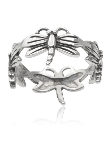 Wraparound Dragonfly Ring